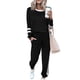 thumbnail image 1 of Conjunto de Jogger para Mujer PRETTYGARDEN Manga Larga Negro Talle S, 1 of 6