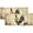 Pattern-2, variant on Rooster Rod Pocket Thermal Insulated Curtain Valance Rustic Wooden Barn Country Animals Flowers Window Valance for Bedroom Bathroom Living Room Dining Room 54 by 18 in, 2 Panel