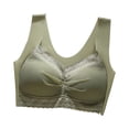 thumbnail image 2 of Women's Tube Top Bralette Wireless Gathering, Beautiful Back Strapless Style Lingerie, Thin Breathable Minimizer Banduea, Small Chest Push Up Big Bust Slimming Bra, 2 of 6