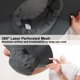 thumbnail image 3 of Sun Hat for Men Women Boonie Bucket Hat Wide Brim Breathable Cooling Fishing Hats Safari Beach Garden UV Protection, 3 of 5