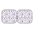 thumbnail image 7 of Haiem Lavender Flowers Car Windshield Sun Shade (2 Pieces) Foldable Windshield Sun Shade Car Accessories for Truck SUV Pickup-Small, 7 of 7