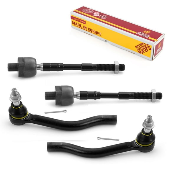 Metrix Premium Chassis Parts - 4 PC Inner & Outer Tie Rod End Kit Fits 2007-2011 Nissan Altima, 2012 Nissan Altima, 2013 Nissan Altima, Replacement EV800356, ES800357, ES800358