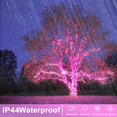 thumbnail image 3 of Cadena de luces Einiiya, 25 m, color rosa, 250 LED, 8 modos, resistente al agua, 3 of 7