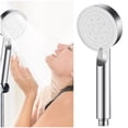 thumbnail image 2 of fsxdhpcsgfc Handheld Detachable Showers Heads Filter Shower Head Supercharged One Click Water Stop 5 Mode Function Water Flow Soft Spray Water Saving Shower Hanging Paper Towel Holder Paper Towel, 2 of 8