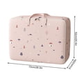 thumbnail image 4 of Meitianfacai Cute Quilt Storage Bags for Kids and Adults, Non-woven Quilt Bag Moving Bag Clothes Storage Bag, 28.3"x20.1"x20.5", 4 of 6