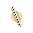 thumbnail image 4 of facefd Home Wall Hanging Plant Flower Vase Planter Holder Container Gold, 4 of 8