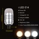thumbnail image 1 of MINI luces LED G4 COB para coche, lámpara estroboscópica de alta eficiencia de luz, 1-10 uds, CC/CA, 12V, 2W, 3W, para cocina, estudio, inodoro, 1 of 4
