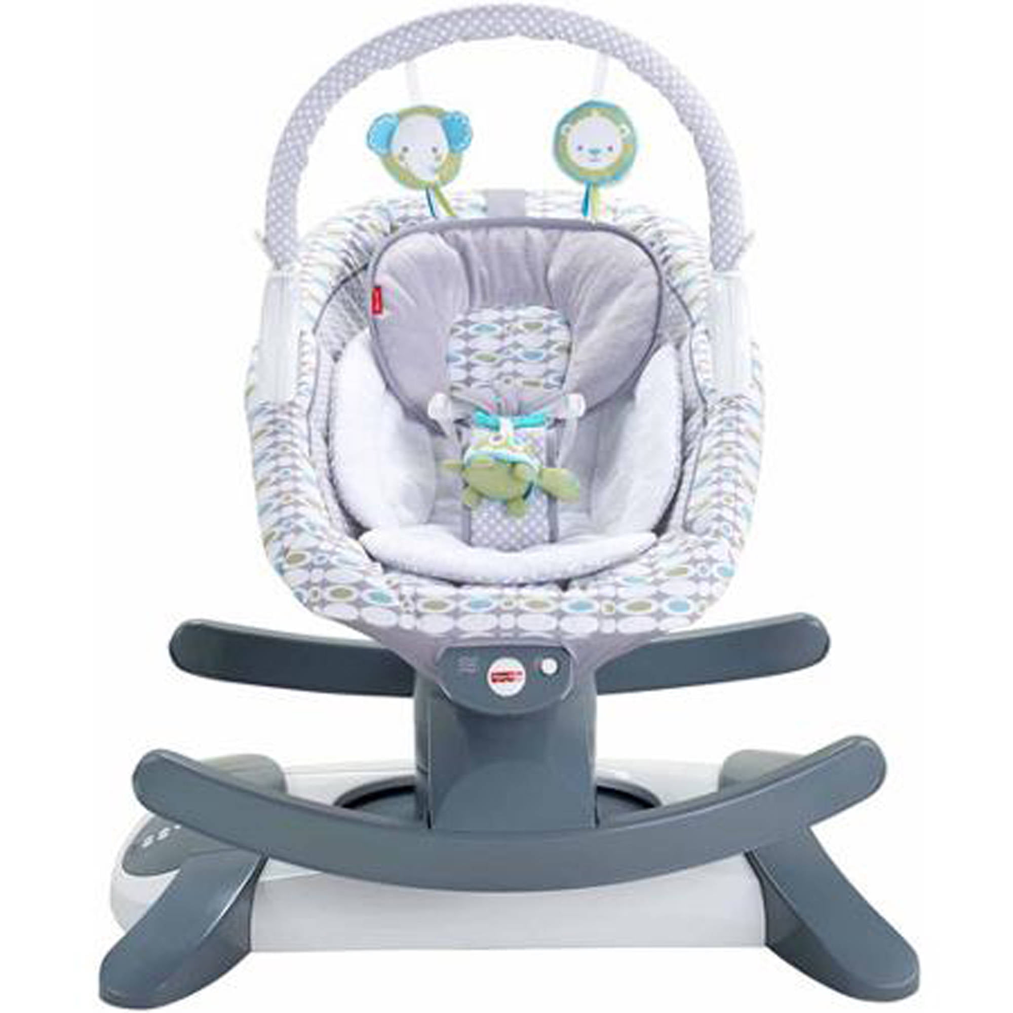 rock and glide baby swing