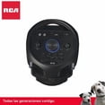 thumbnail image 4 of Bocina Amplificada RCA DBA765BT Portable Bluetooth 50W RMS con Luces LED y Batería Recargable, 4 of 5