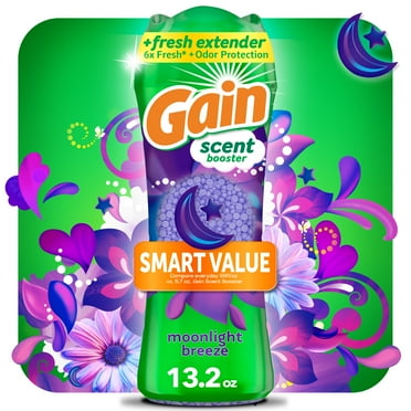 Gain Fireworks In-Wash Laundry Scent Booster Beads, Moonlight Breeze Scent, 13.2 oz