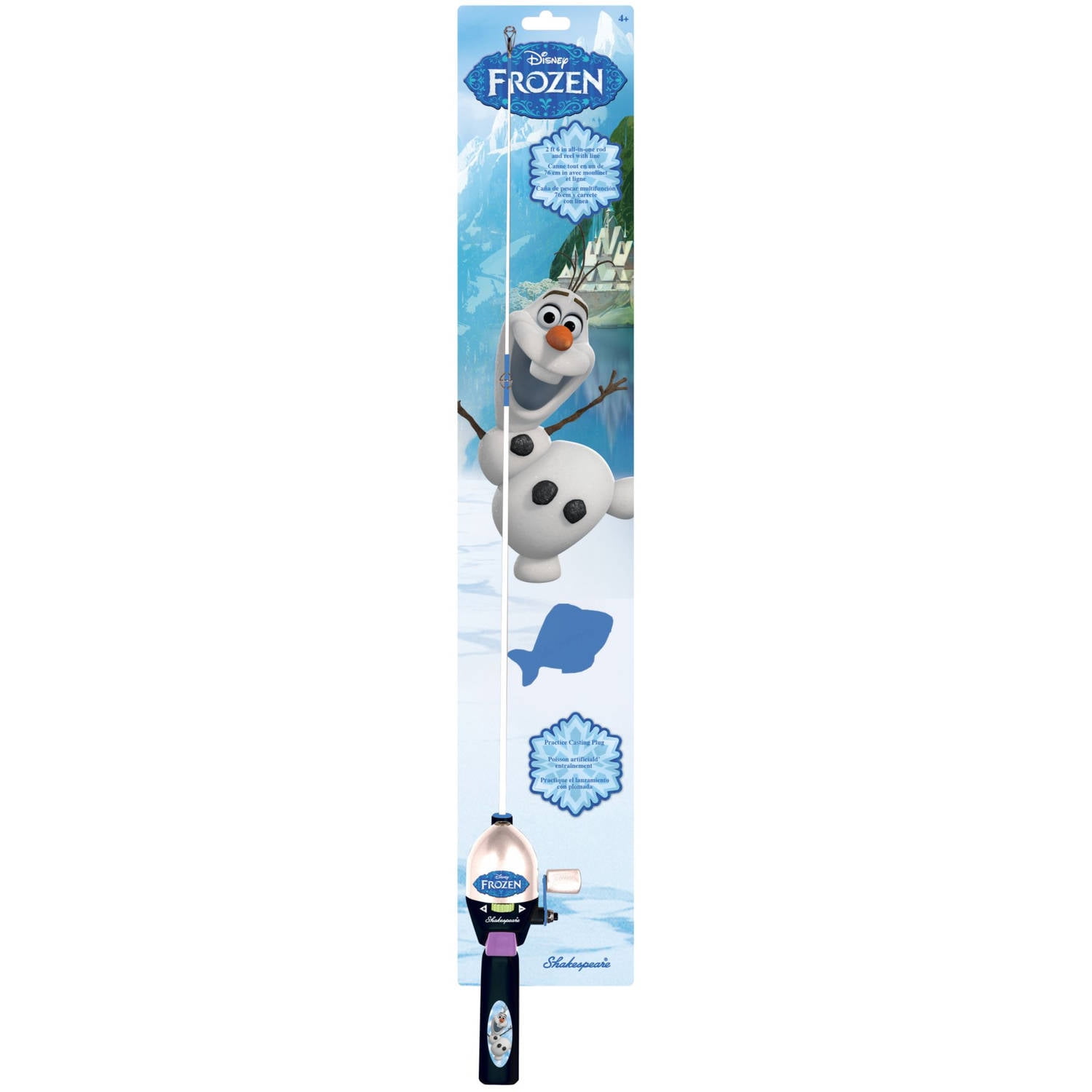 Shakespeare Disney Frozen Olaf Beginner's Starter Fishing Kit by Shakespeare