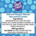 thumbnail image 4 of Snack a Jacks Salt & Vinegar Jumbo Rice Cakes 117g, British Import (Pack of 3), 4 of 5