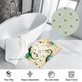 thumbnail image 3 of Note Non-Slip Polyester Kitchen Mat Indoor Rug Area Rugs Machine Washable Indoor Mat, 3 of 6