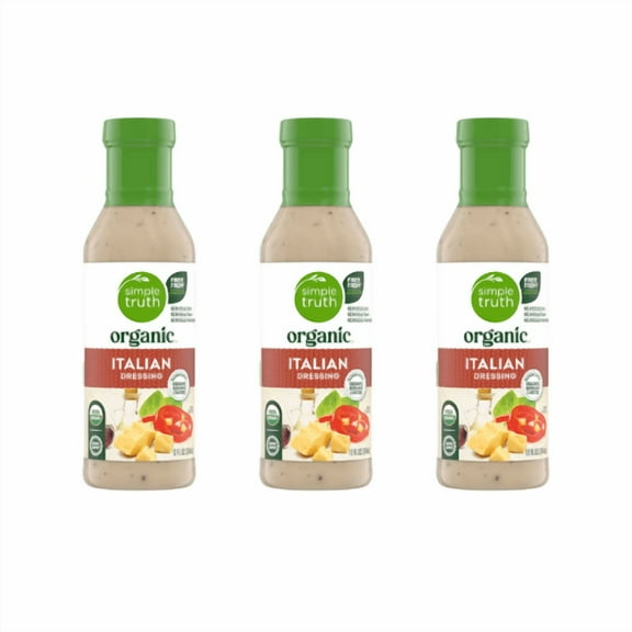 Simple Truth Organic Italian Salad Dressing, 12 fl oz, 3 Pack