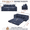 Blue, variant on Modern Sofas 82.25" Convertible Sofa Bed,Loveseat Sleeper Sofa,2 in 1 Sofa, Corduroy Pull Out Sofa Bed,5 Pillows , Side Pocket,No Assembly, Two Cup Holders,Wide Armrest,3 Seat,Blue,Rustic Sofas