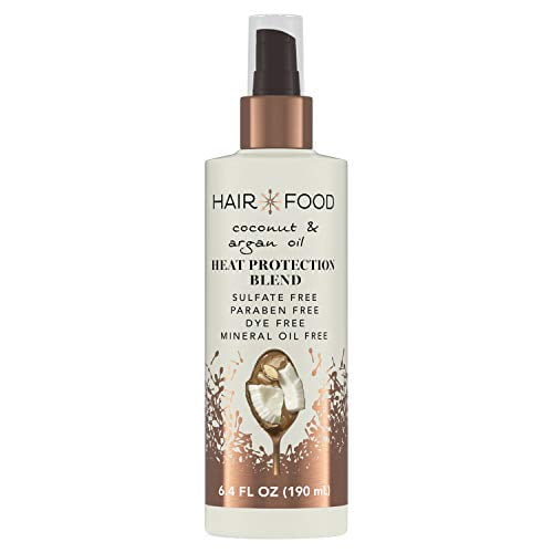 Hair Food Coconut u0026 Argan Oil Heat Protectant Spray Blend, 6.4 fl oz | Heat  Shield Protector | Walmart Canada