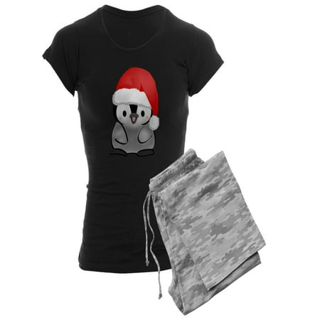 

CafePress - Cute Holiday Penguin - Women s Dark Pajamas