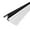 Silver and Black, variant on Randall Manufacturing Co., Inc | Aluminum and Q-LON Weatherstrip Doorstop Set | 2 – 84” Side Pieces & 1 – 36” Top Piece | White | Easy Installation | Made in The USA