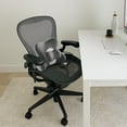thumbnail image 4 of Ergonomic Lumbar Support Cushion For Chair Memory Foam Back Comfortable Seat Cushion For Long Hours Sitting, 4 of 5