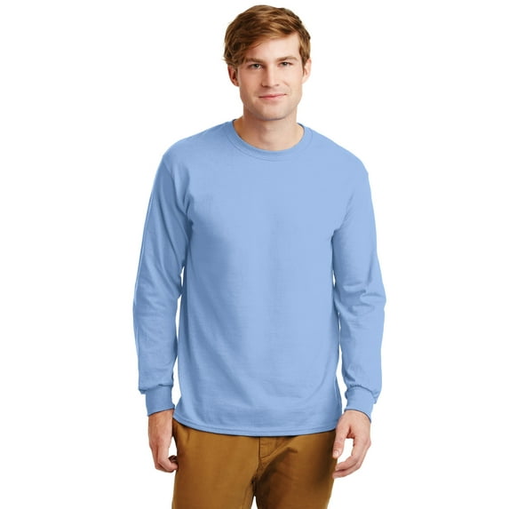 Gildan Men's Ultra Cotton 100% Cotton Long Sleeve T-Shirt G2400