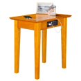 thumbnail image 3 of Atlantic Furniture Shaker Charger Chair Side Table in Caramel, 3 of 5