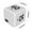 White, variant on Cube Timer, Gravity Sensor Flip Timer, Productivity Timer Flip Gravity Sensor Cube Timer Countdown & Countup,Mute & Vibrate & Sound5/10/30/60min & Custom Timing, Perfect for Work,Kitchen Cooking