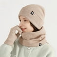 thumbnail image 3 of Bonnet d'Hiver Foulard Chapeau Gants Écran Tactile Ensemble pour Hommes et Femmes, Bonnets Gants, 3 of 5