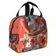 thumbnail image 2 of Easygdp Space Skeleton Art Bolsa Térmica Premium - Tela Oxford Impermeable, Gran Capacidad, Bolsillo Frontal, Unisex para Trabajo, Escuela, Actividades al Aire Libre y Picnics, 2 of 8