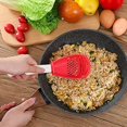 thumbnail image 4 of Puré de asfalto Cuchara para cocinar molida Cuchara de embudo Salteado Pala molida Cuchara de jengibre y ajo Batidor de huevos (rojo), 4 of 5