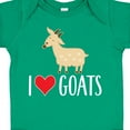 thumbnail image 4 of Inktastic Goat Cute I Love Goats Farm Animal Boys or Girls Baby Bodysuit, 4 of 5