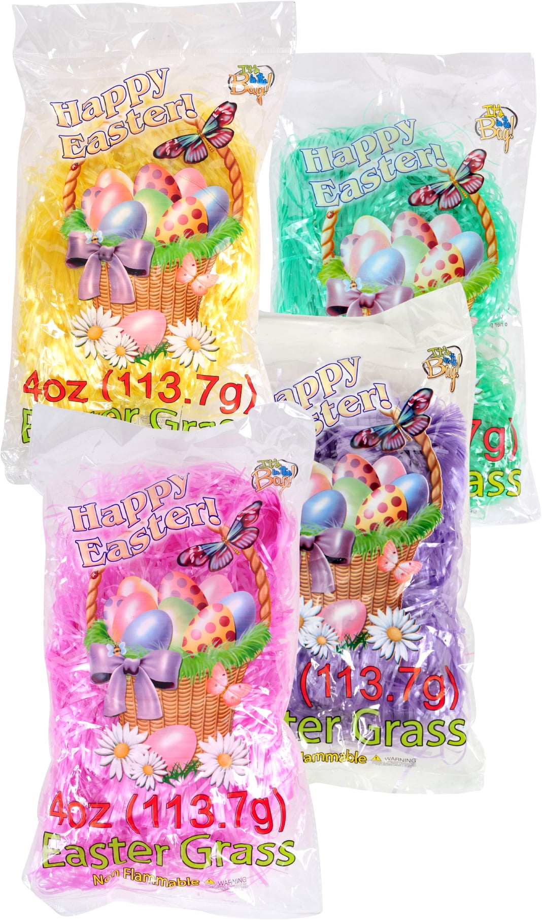 Easter Tinsel Grass 1.75 ounces