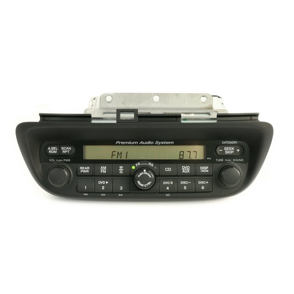 Restored 05-10 Honda Odyssey OEM AM FM 6 CD XM Ready Radio Face Code 1PU1 39100-SHJ-A900 (Refurbished)
