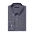 thumbnail image 3 of Camisa Tommy Hilfiger para hombre, no planchada, lisa, azul noche, 3 of 5