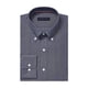 thumbnail image 3 of Camisa Tommy Hilfiger para hombre, no planchada, lisa, azul noche, 3 of 5
