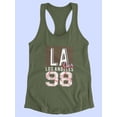 thumbnail image 3 of La Ninety Eight Click Racerback Tank Women -Image by Shutterstock, Female x-Large, 3 of 4