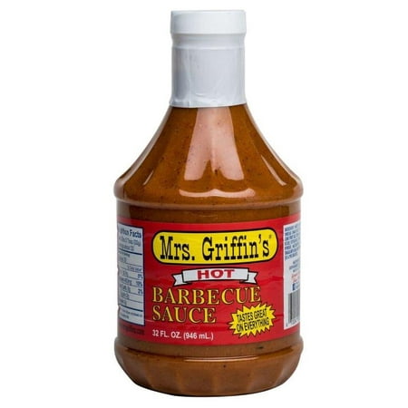Mrs. Griffin's Barbecue Sauce, Tangy Mustard, Hot, 32 fl. oz. (Best Tangy Bbq Sauce)
