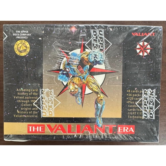 Collectible 1993 Upper Deck The Valiant Era Series 1 Factory Sealed Box 36 Packs