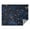 Twinkling Stars and Constellations, variant on 70x55 Inches Glow in The Dark Blanket Cozy Throw Camping Blankets for Home and Outdoor Use Watercolor Dog Paw Prints