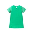 thumbnail image 3 of WOYY Girl's Animal Embroidery Short Sleeve A-Line Dress Summer Casual Dress, Sizes 2-8, 3 of 8