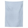 thumbnail image 2 of Blue and White Tablecloth, Revival Style with Rural Countryside Growth Cottage Cabin Pattern, Rectangle Satin Table Cover Accent for Dining Room and Kitchen, 60" X 90", Pale Blue White, by Ambesonne, 2 of 2