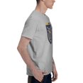 thumbnail image 3 of Ecuador National Football Team Fashion Men'S Basic Short Sleeve T-Shirt Gray Small, 3 of 5