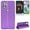 Purple, variant on Flip Cover for Motorola Moto G Play 4G 2024, Stylish Stand Premium PU Leather Cards Holder Magnetic Closure Protective Shockproof Wallet Case Cover for Moto G Play 4G 2024, Purple