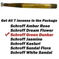 thumbnail image 5 of Shroff Incense Combo Pack - 7 Scents - Amber Rose - Dream Flower - Green Dunbar - Jasmin 1940 - Kasturi - Sandal Flora - White Sandal, 5 of 8