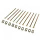 thumbnail image 1 of 10 Uds M6 acero al carbono 120mm perno para muebles con tuerca cilíndrica de 6mm perno de sujeción, 1 of 8