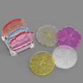 thumbnail image 1 of Juego de moldes para posavasos, molde de silicona con base de posavasos con diseño irregular ShuxiuWang 8390611618766, 1 of 1