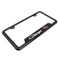 thumbnail image 3 of iPick Image for Dodge Charger R/T Classic Black Carbon Fiber Texture ABS Plastic 50 States License Plate Frame, Official Licensed, 3 of 6