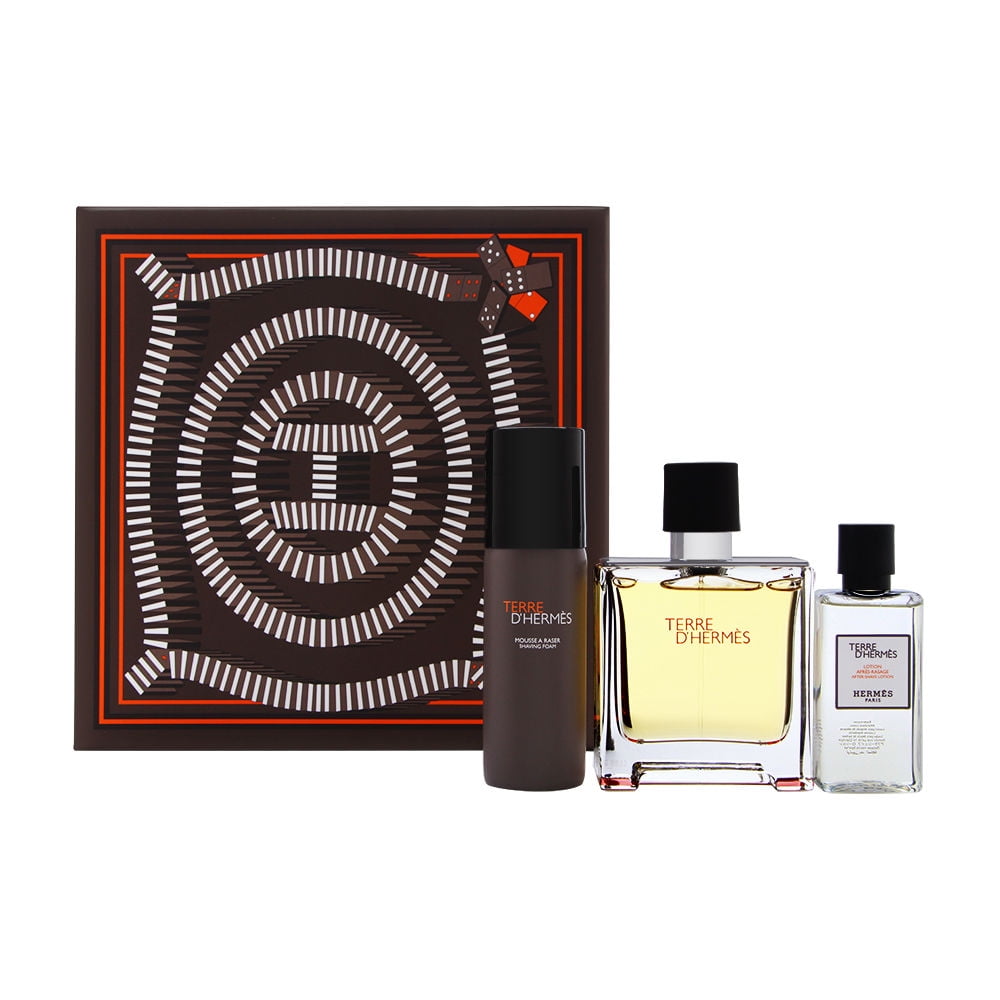 Hermes Terre D'Hermes by Hermes for Men 3 Piece Set Includes 2.5 oz