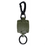 TINYSOME Retractable Keychain Badge Holder Key Reel Heavy Duty Key Chain Key Ring with Carabiner 23.62Inch Steel Retractable Cord