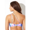 thumbnail image 2 of Swimsuits for All Women's Virtuoso One Shoulder Bikini Top, 2 of 3