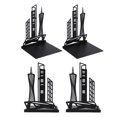 thumbnail image 4 of Metal Bookends, Rounded Edge DIY Storage Bookends  For CDs DVDs For Movies For Books Guangzhou, 4 of 8